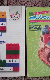 کتاب تست زیست و شیمی دهم خیلی سبز