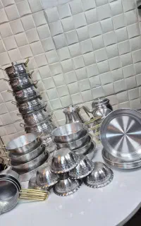 سرویس کامل قابلمه و سینی روحی