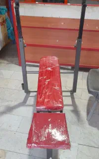 نیمکت ورزشی و میز هالتر