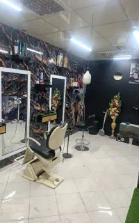 دکور آرایشگاه مردانه ولوازم فول