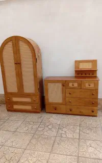 ساخت انواع سیسمونی تخت و کمد و دراور و سرویس خواب