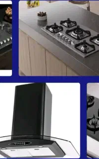 مدل گووهر /اسباب اثاثیه/پک کامل گاز و هود توکار