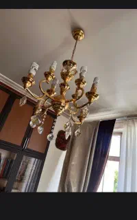 خرید و فروش لوستر آب طلا و برنج
