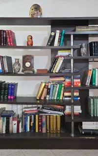 کتابخانه چوبی