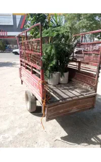 حمل بار داخل شهر با سچرخ