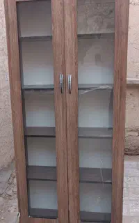 کمد کتابخانه چوبی شیک و جادار دو درب