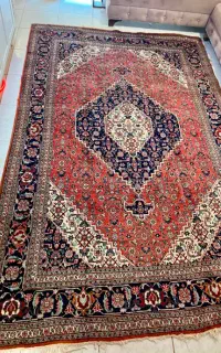 فرش دستباف نقشه ماهی خوی