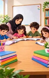 تدریس خصوصی پایه های ابتدایی بصورت نیم بها