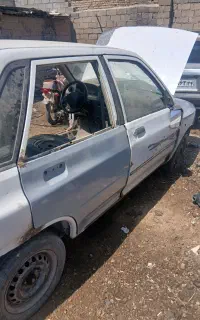 پراید ۱۳۱مدل ۹۰ شاسی سمت راننده تعویض شده