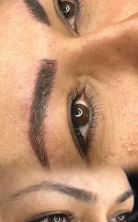 آرایش دائم صورت فیبروز و میکرو طبیعی وحرفه‌ای
