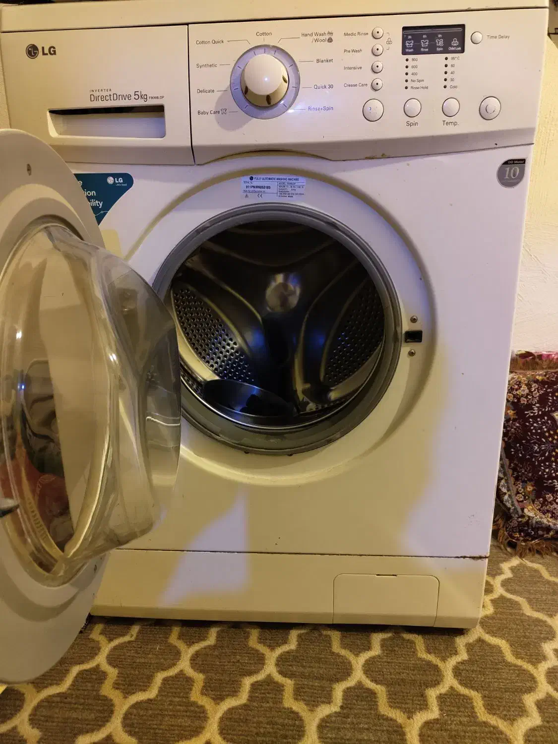 فروشی|ماشین لباسشویی و خشک‌کن لباس|سندرک, |دیوار