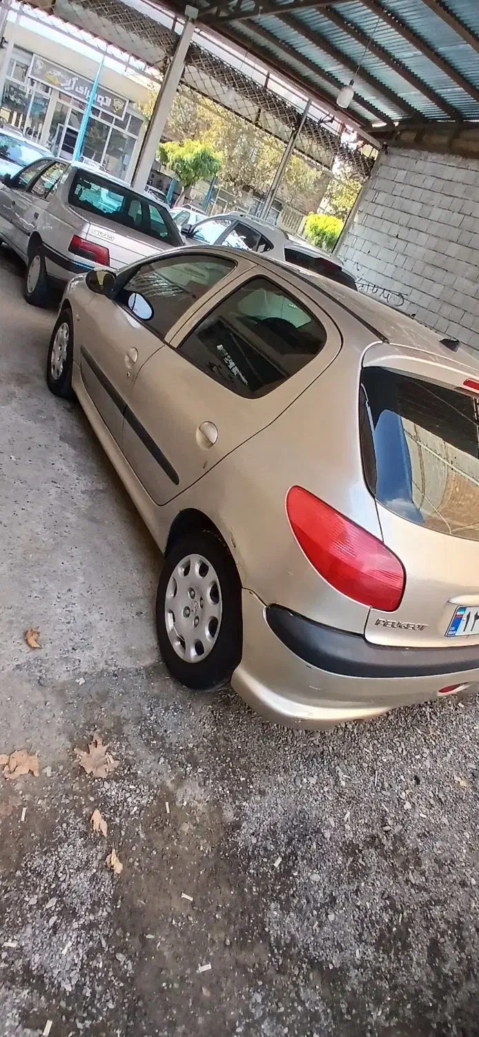 پژو ۲۰۶ مدل۸۴|خودرو سواری و وانت|خوی, |دیوار