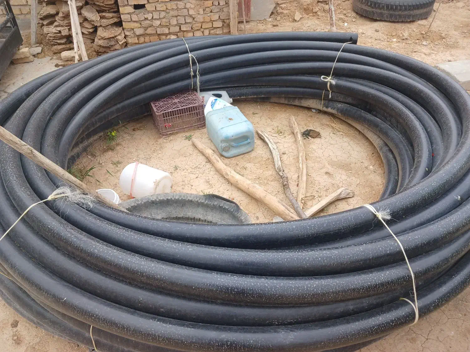 ۲۰۰متر لوله ۳ اینچ|ابزارآلات|افشار, |دیوار