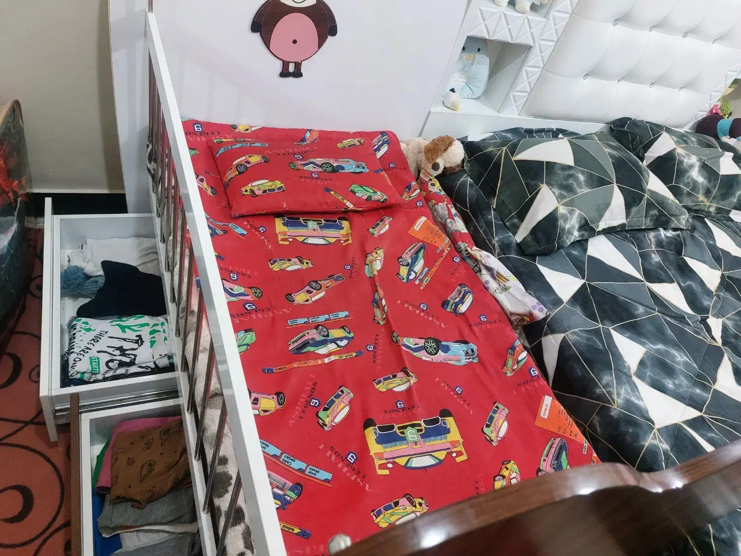 تخت کودک|تخت و سرویس خواب|امیدیه, |دیوار