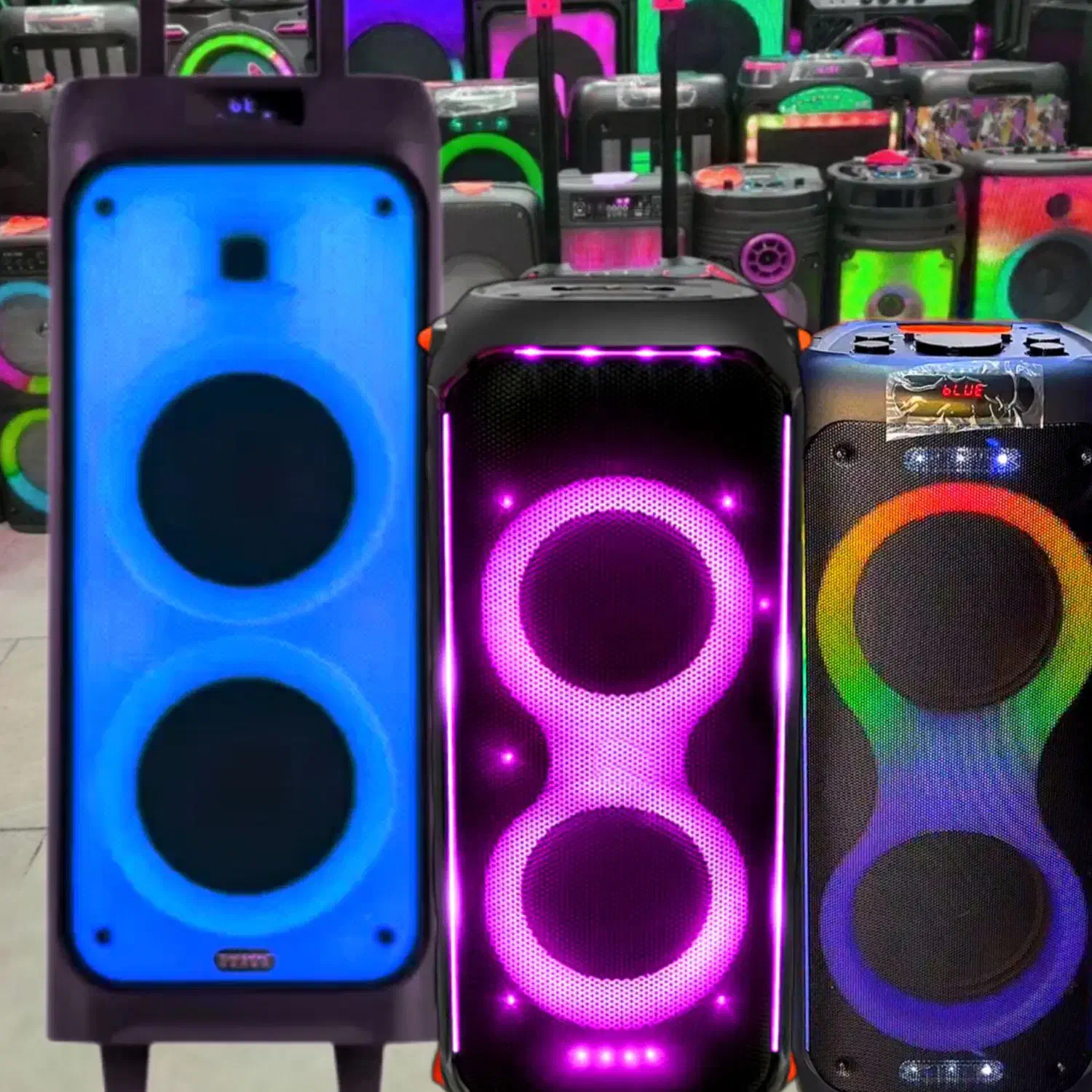 اسپیکر یکمتری کارائوکه جدید مدل f88|پخشکننده همراه|کرج, حصارک پایین|دیوار