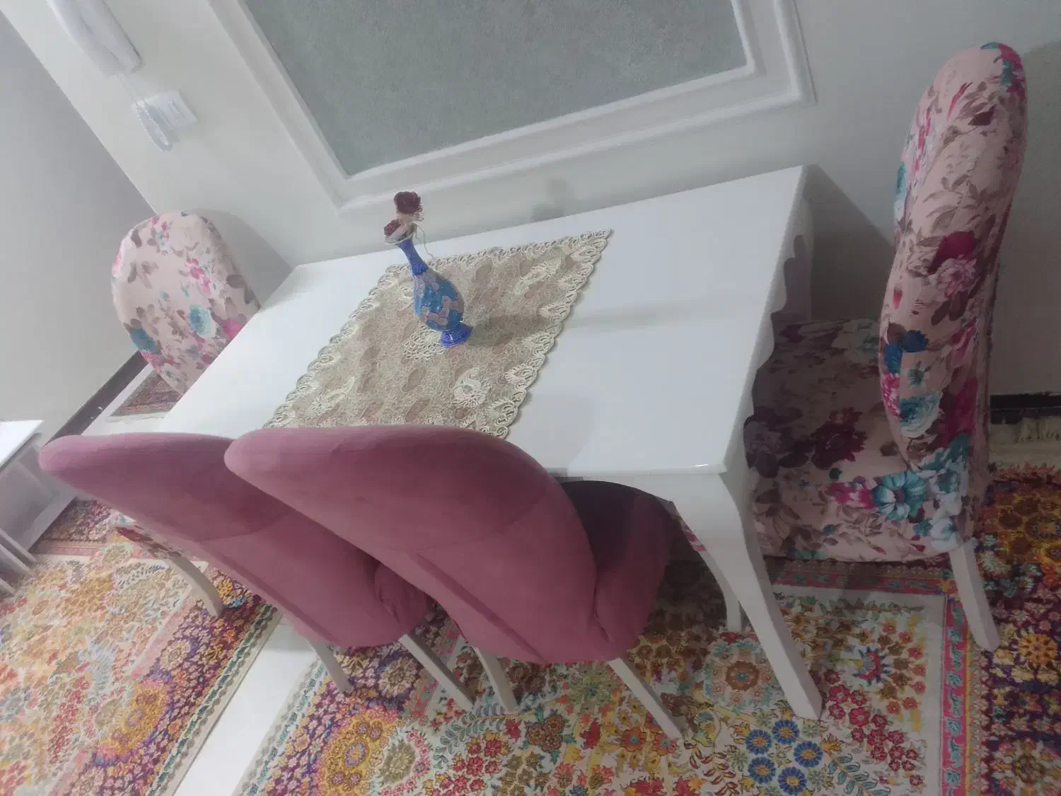 میز ناهار خوری|میز و صندلی غذاخوری|سمنان, |دیوار