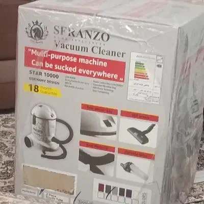 جاروبرقی SERKANZO مدل STAR 10000 نو و پلمپ|جاروبرقی، جارو شارژی، بخارشو|پاکدشت, شهرک امام رضا|دیوار