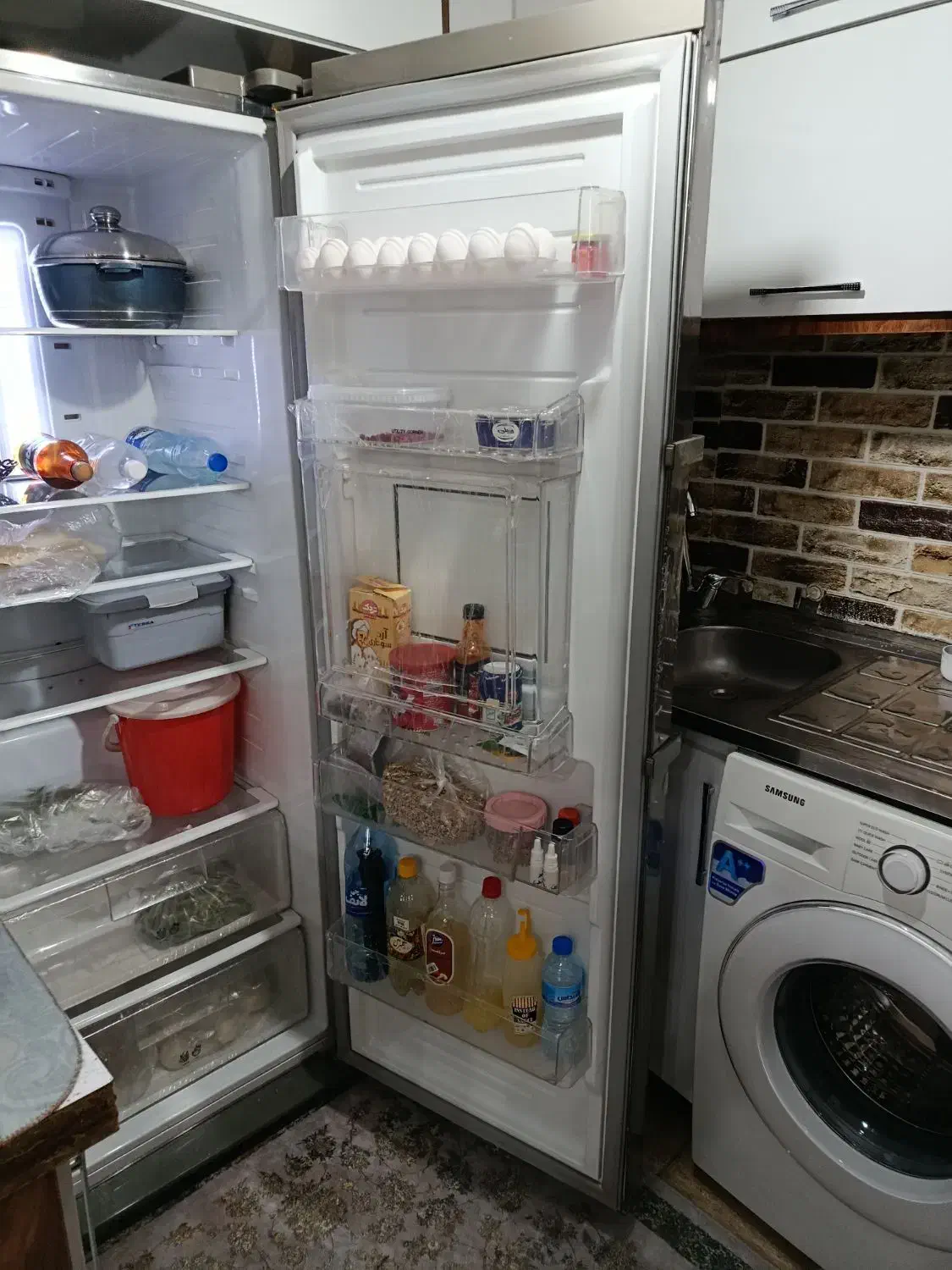 یخچال الکترو استیل|یخچال و فریزر|پاکدشت, پاکدشت (مامازند)|دیوار