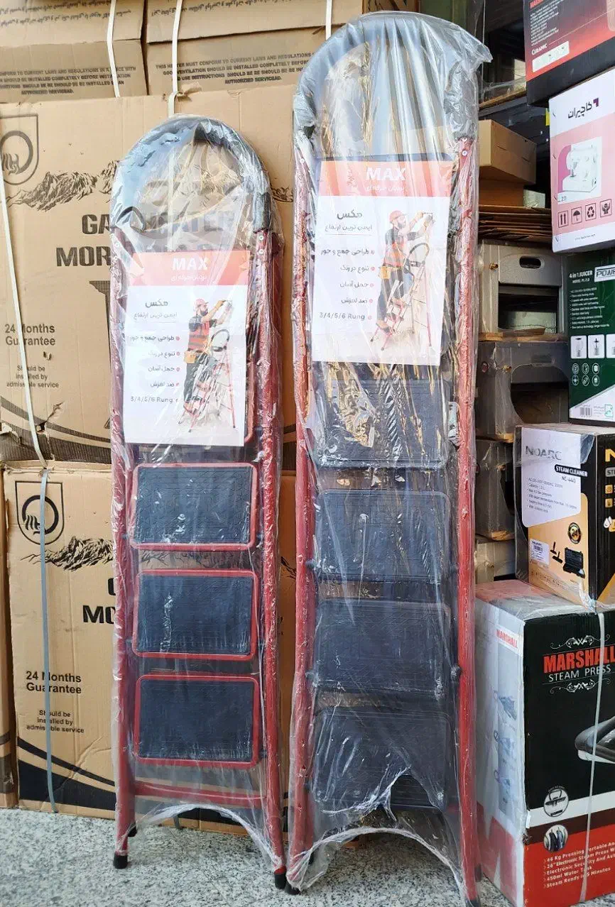 نردبان تاشو * نردبان پله پهن مقاوم * ارسال ، حضوری|ابزارآلات|مشهد, مصلی (کارمندان اول)|دیوار