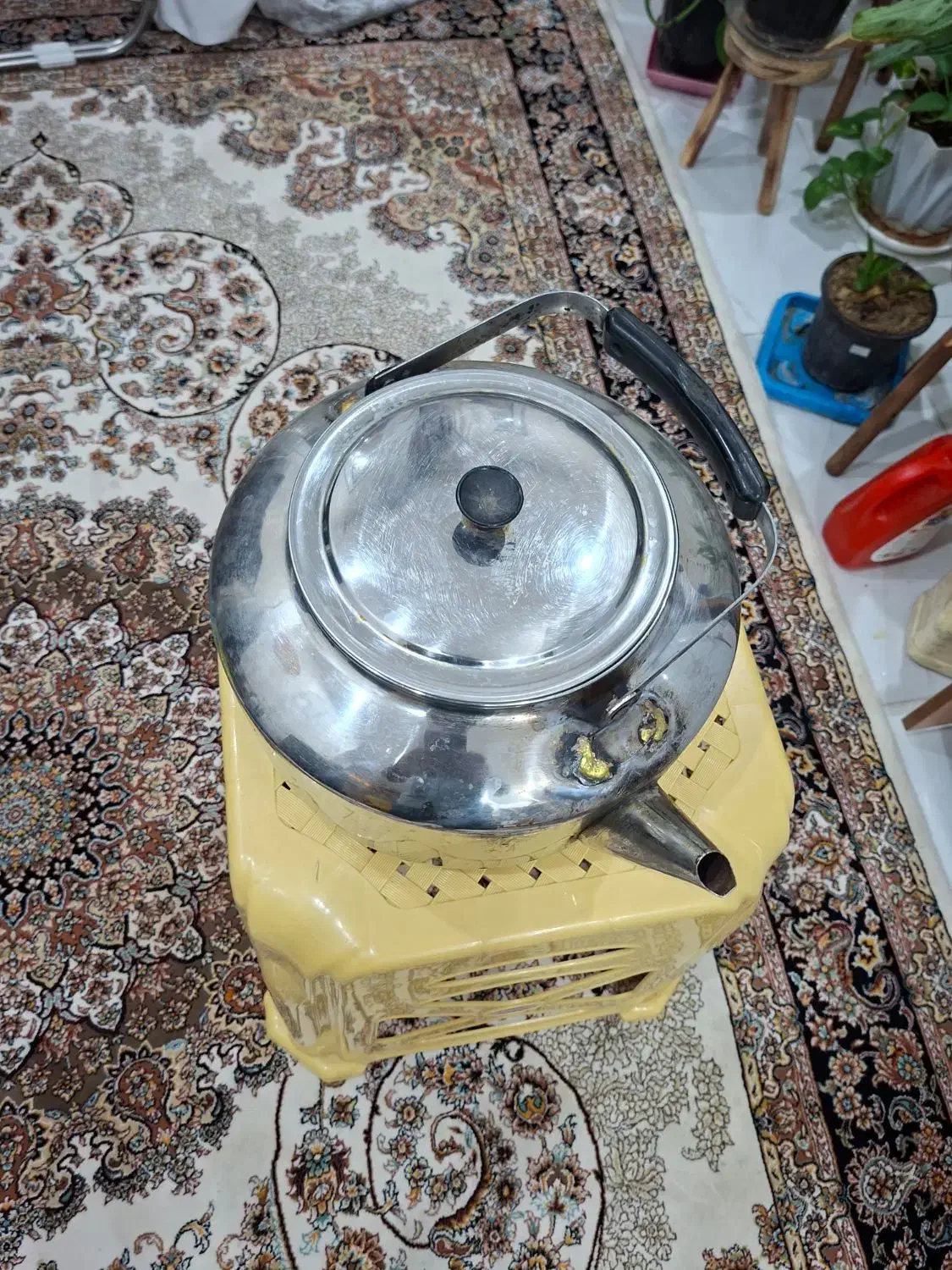 کتری استیل|قوری، کتری، قهوه‌ساز دستی|اهواز, بهارستان|دیوار