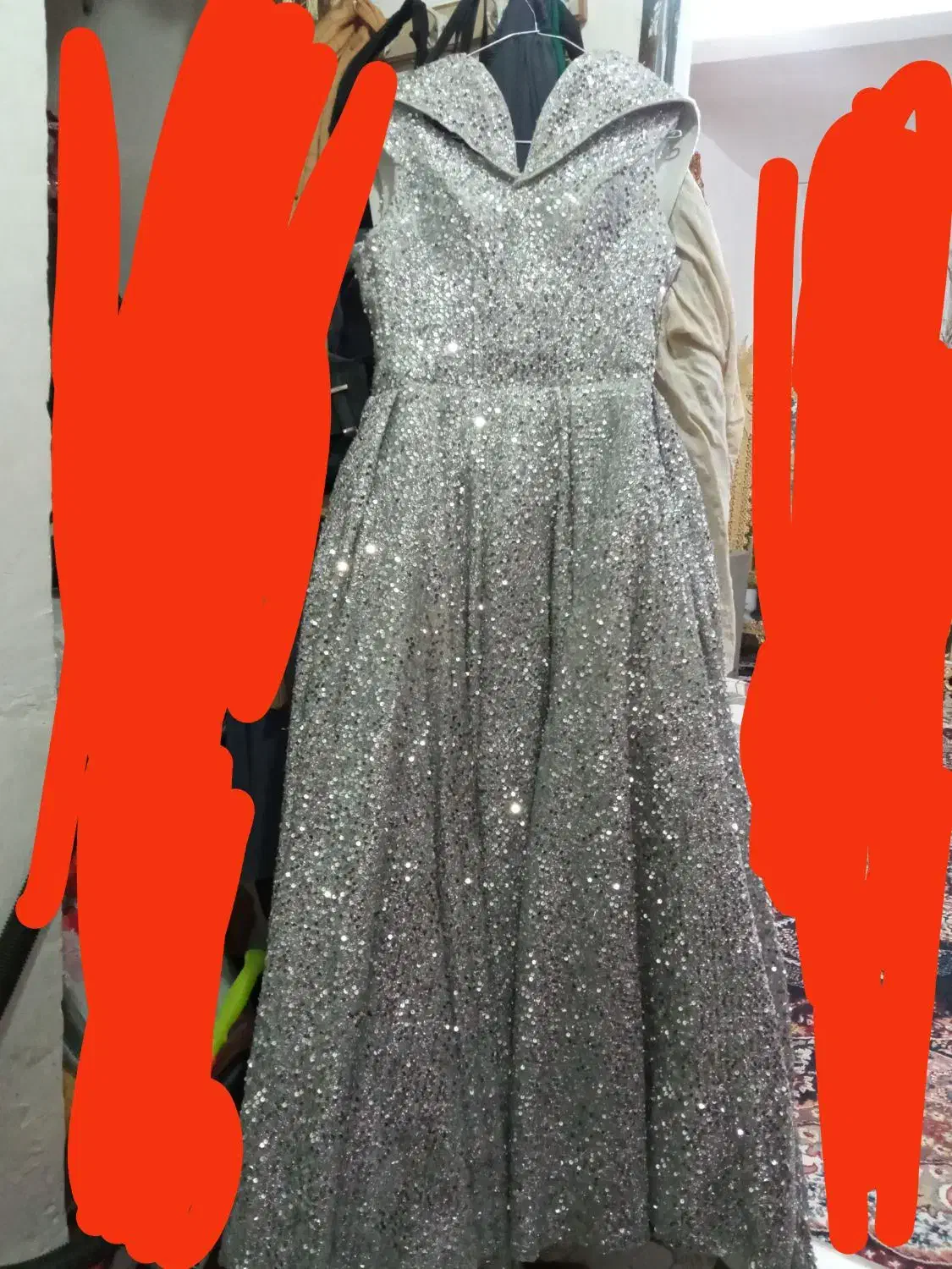 لباس مجلسی نقره ای|لباس|سبزوار, رضوی|دیوار