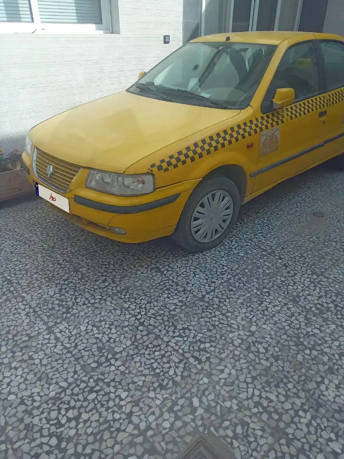 سمند  تاکسی سالم و تمیز  کم کار|خودرو سواری و وانت|برخوار, |دیوار