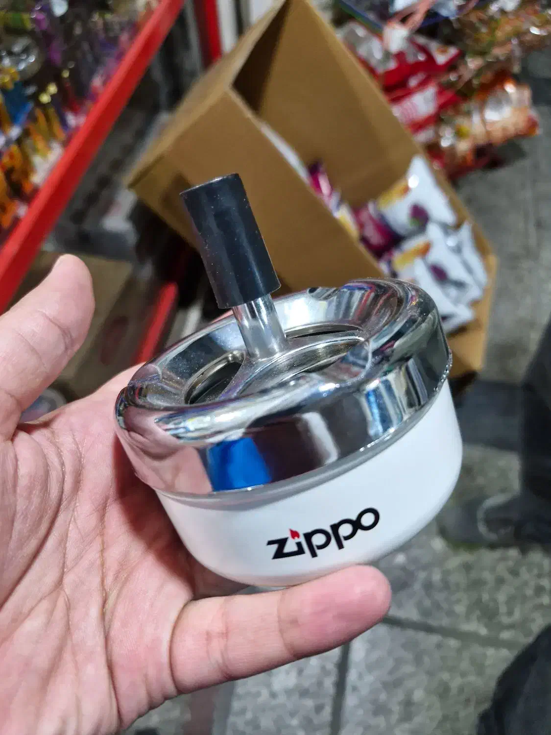 فروش زیرسیگاری فشاری زیپو|صنایع دستی و سایر لوازم تزئینی|همدان, |دیوار