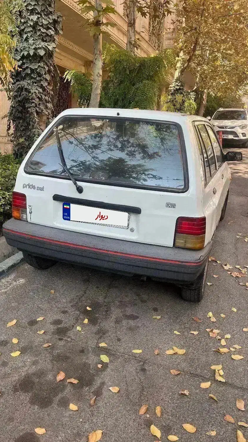 پراید هاچبک کره ای سفید|خودرو سواری و وانت|تهران, ابوذر|دیوار