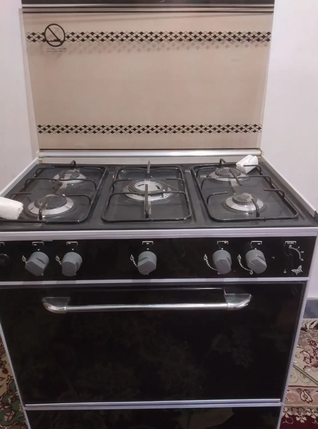 اجاق گاز پنج شعله|اجاق گاز و لوازم برقی پختوپز|گنبد کاووس, |دیوار