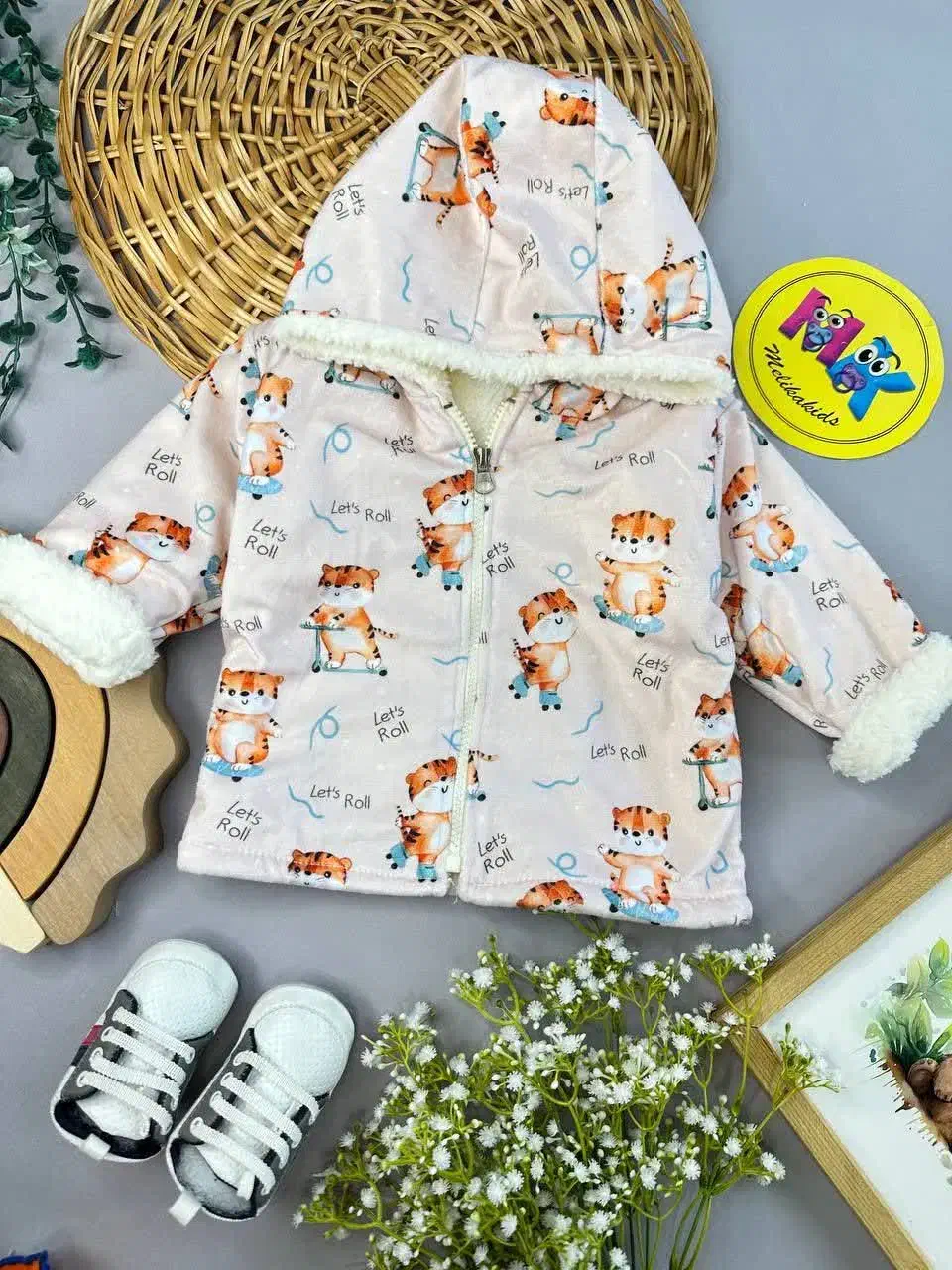 کاپشن تو خز زیپ دار|کفش و لباس بچه|قشم, |دیوار