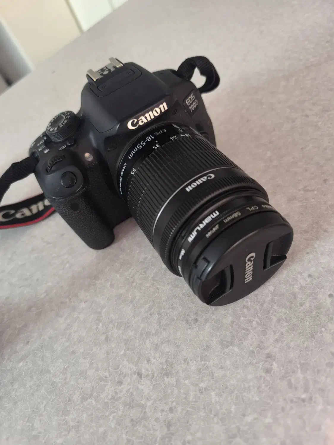 دوربین کنون 700D با دوعدد لنز 70/30 و 18/55|دوربین عکاسی و فیلمبرداری|اصفهان, مهرآباد|دیوار