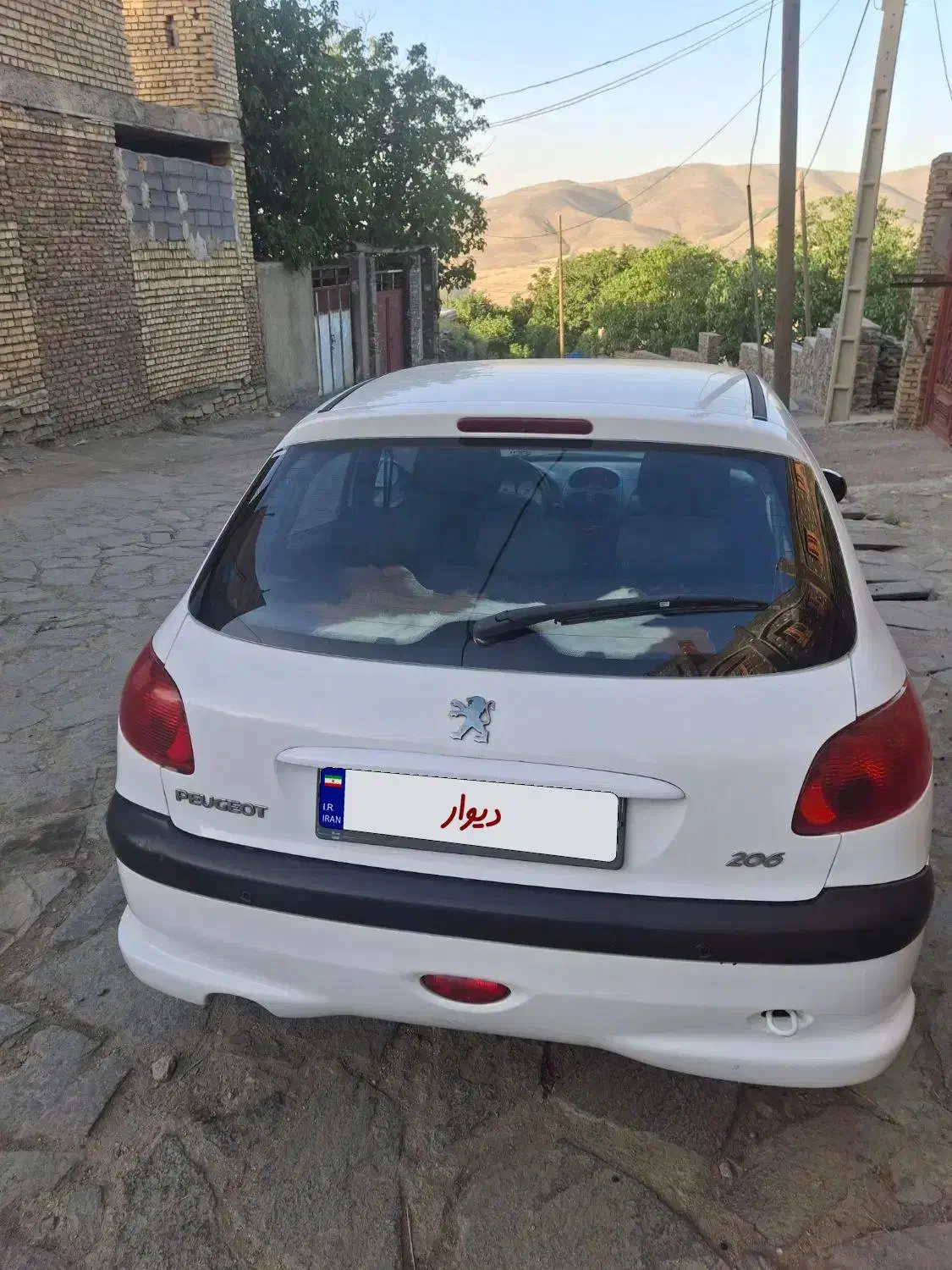 پژو206هاچ بک تیپ5 تیوفایومدل95|خودرو سواری و وانت|همدان, |دیوار