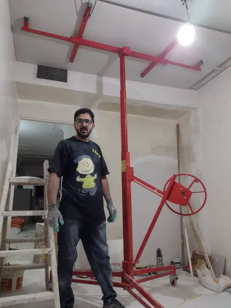 پمپ تاسیسات پکیج برق فنرزنی تی وی وال کناف لوله|خدمات پیشه و مهارت|پردیس, فاز ۸|دیوار