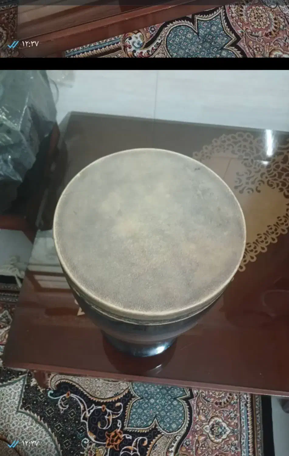 تنبک حلمی سایز ۲۳|سازهای سنتی|قدس, شهرقدس|دیوار