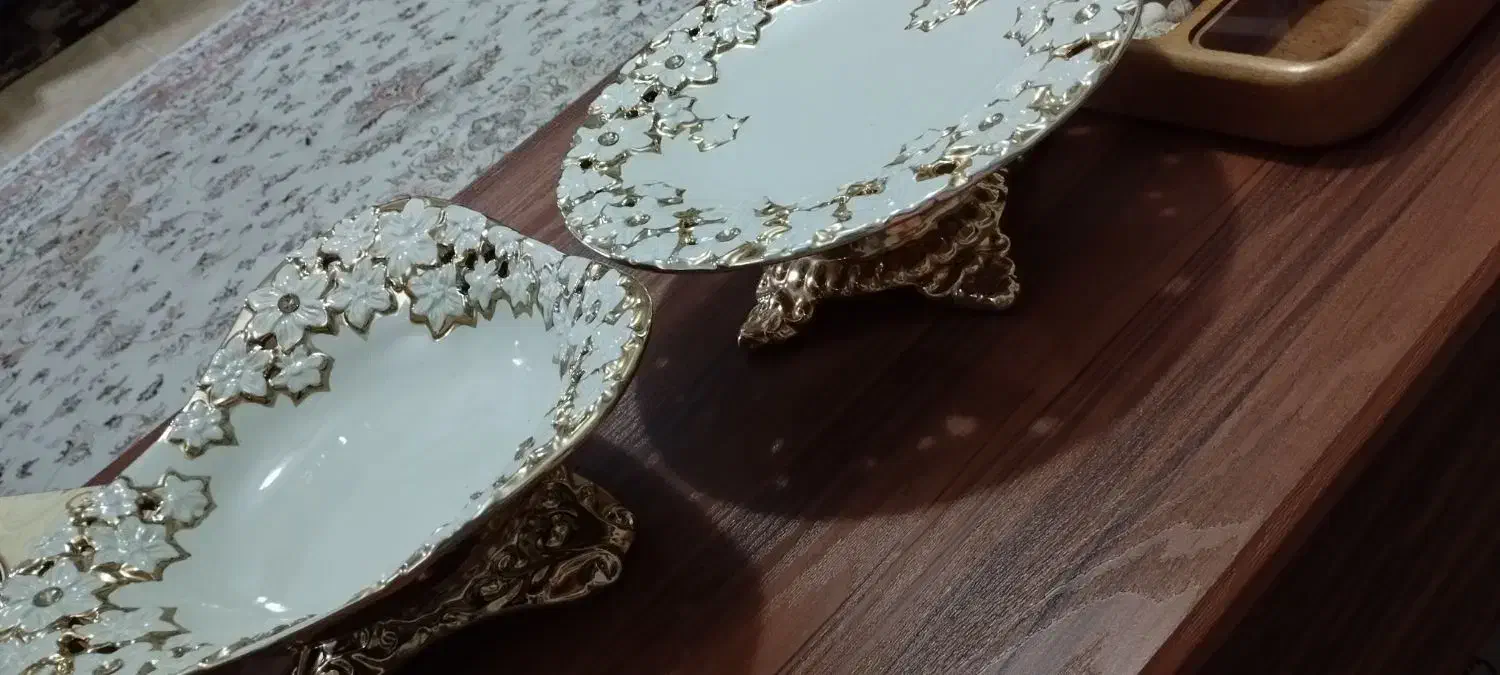 ست دو تیکه شیرینی خوری و میوه خوری|ظروف سرو و پذیرایی|تهران, جمهوری|دیوار