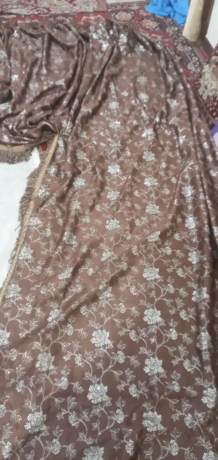 پرده پذیرایی ۲عدد باهم|پرده، رانر، رومیزی|اهواز, کمپلو جنوبی|دیوار