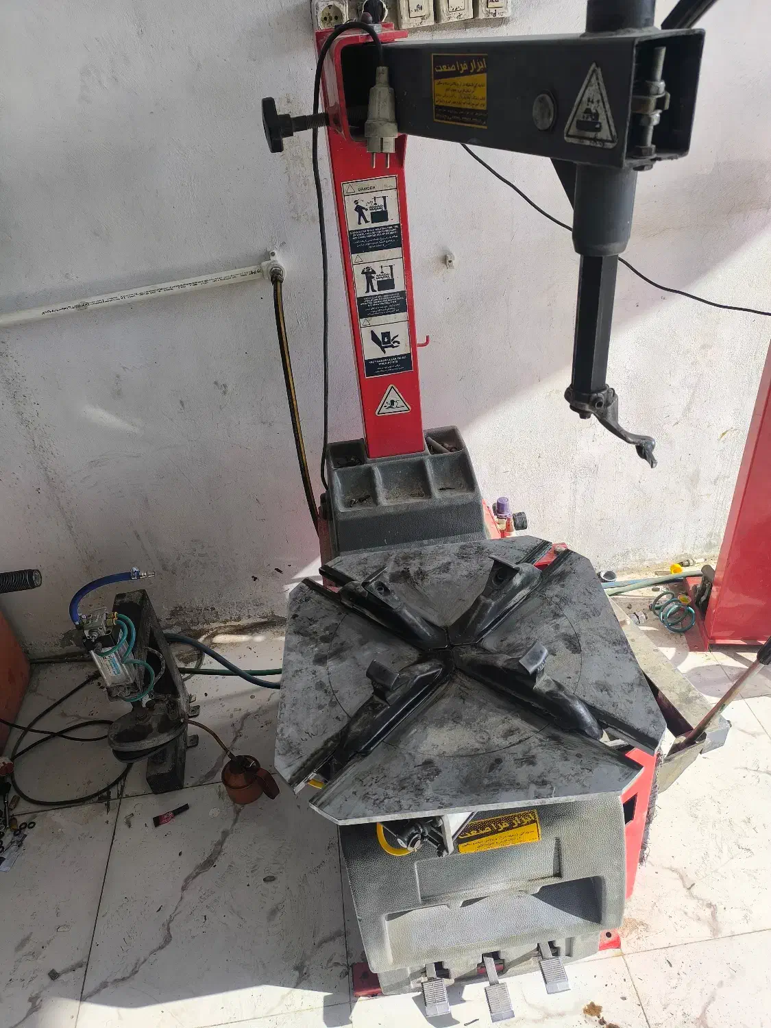 لاستیک درآر موتور اسکن|ماشینآلات صنعتی|اوز, |دیوار