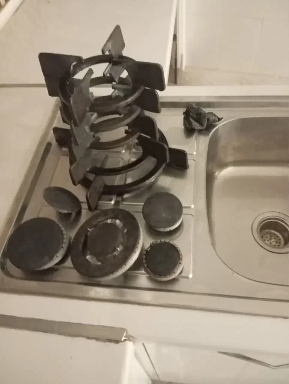 یک عدد سینگ و گاز رو میزی|اجاق گاز و لوازم برقی پختوپز|طرقبه, |دیوار