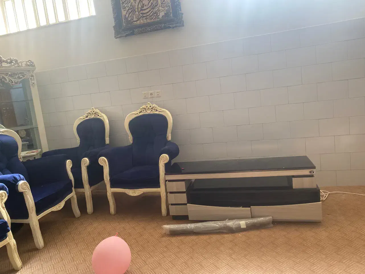 سرویس مبل ومیز تلویزیون|مبلمان خانگی و میز عسلی|یزد, |دیوار