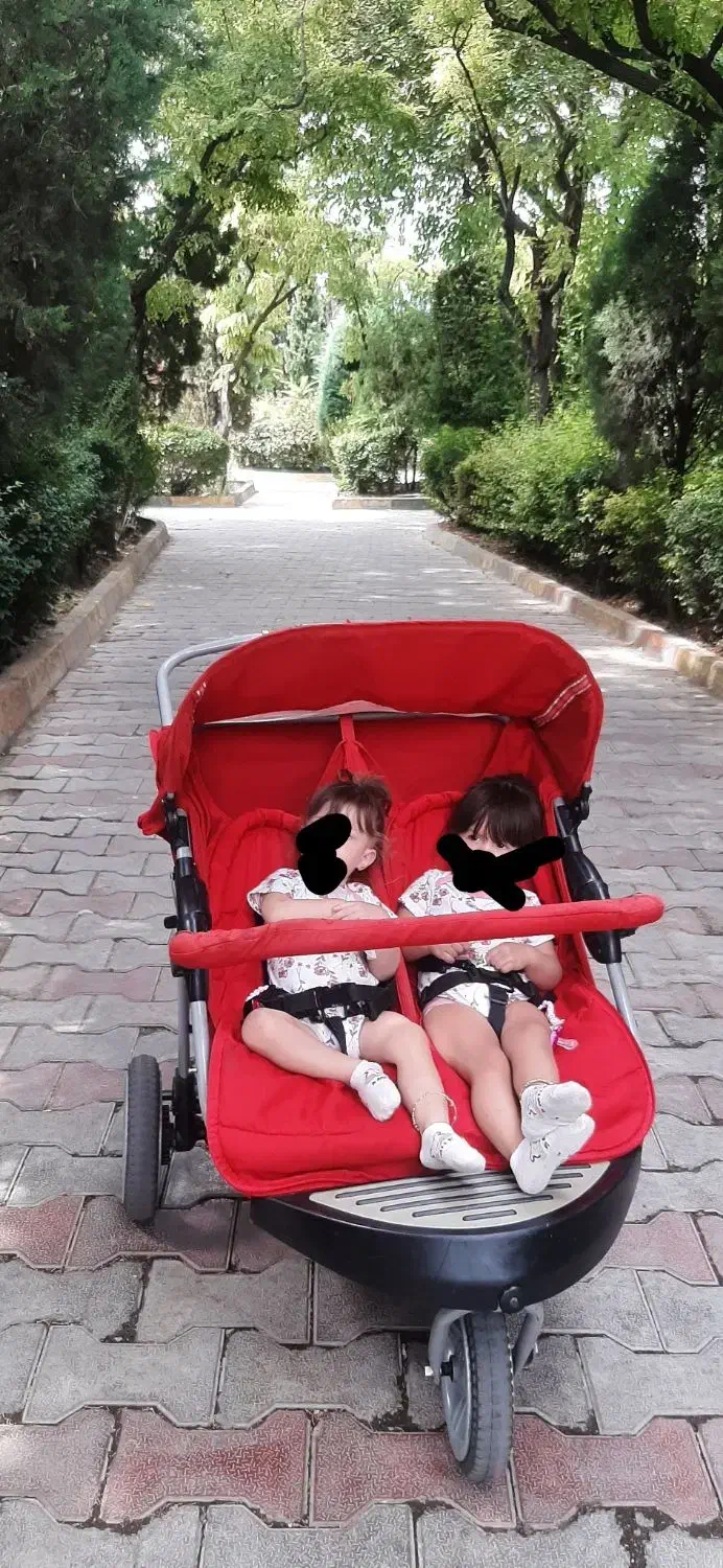 کالسکه دوقلو آمریکایی|کالسکه و لوازم جانبی|پردیس, فاز ۱۱|دیوار