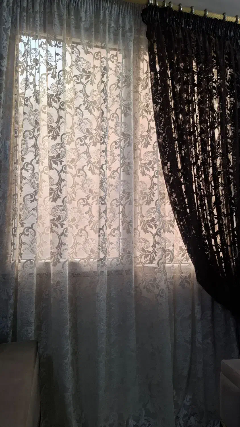 پرده خانگی|پرده، رانر، رومیزی|تهران, شهرک فردوس (حسینی)|دیوار