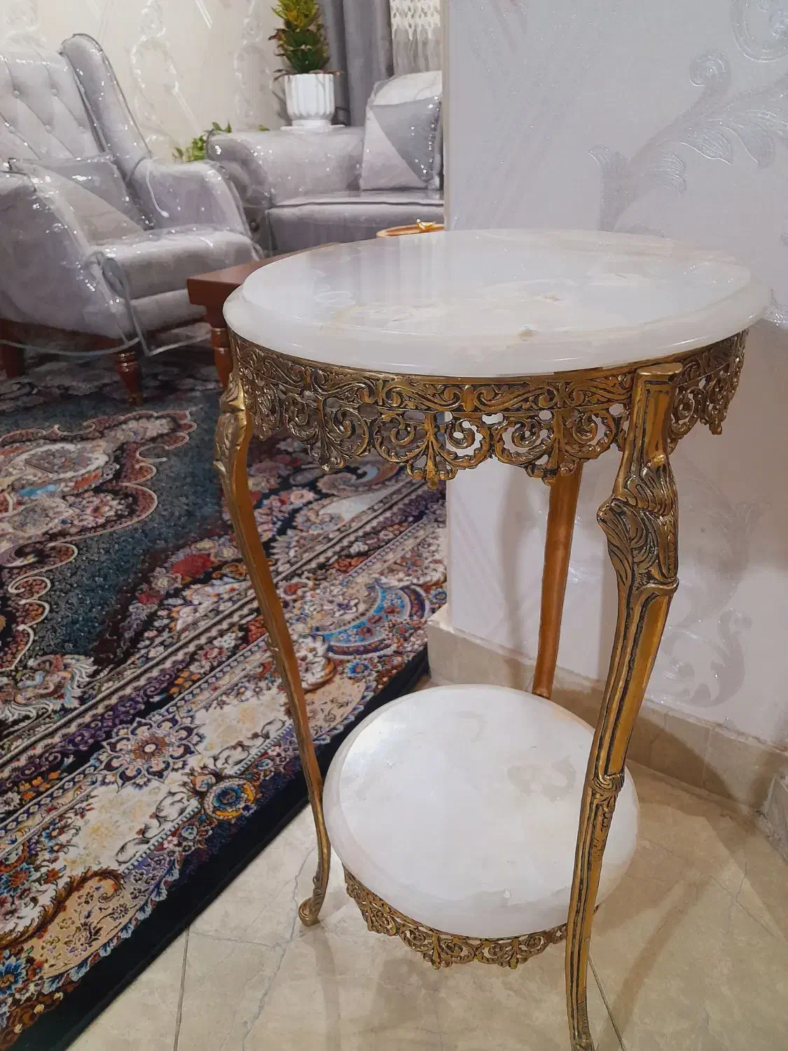 میز برنز|میز تلفن|آبیک, |دیوار