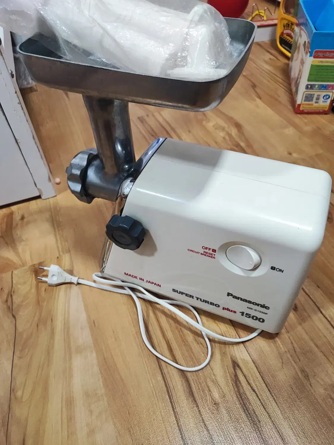 چرخ گوشت پاناسونیک مدل MK-G1550P|خردکن، آسیاب، غذاساز|بوشهر, |دیوار