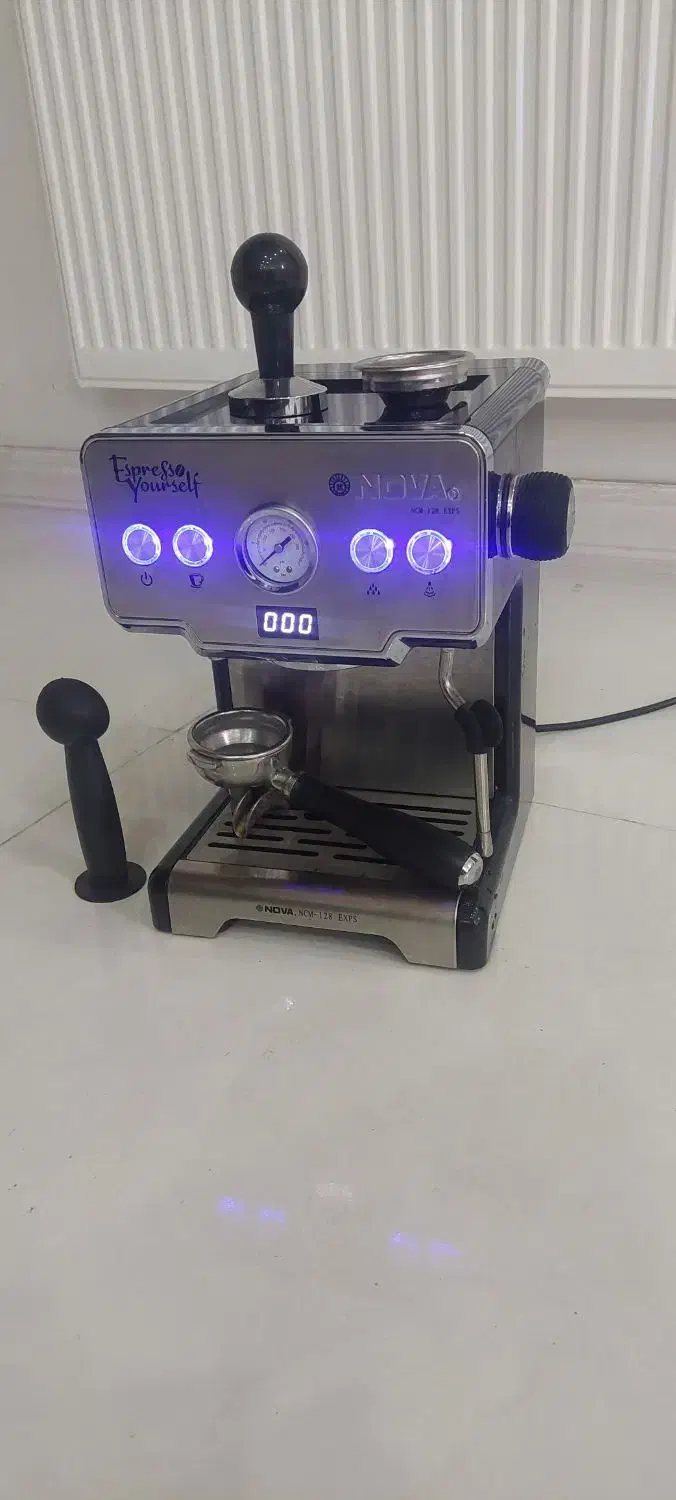 فروش دستگاه قهوه ساز نیمه صنعتی نوا 128|سماور، چای‌ساز، قهوه‌ساز|تنکابن, |دیوار