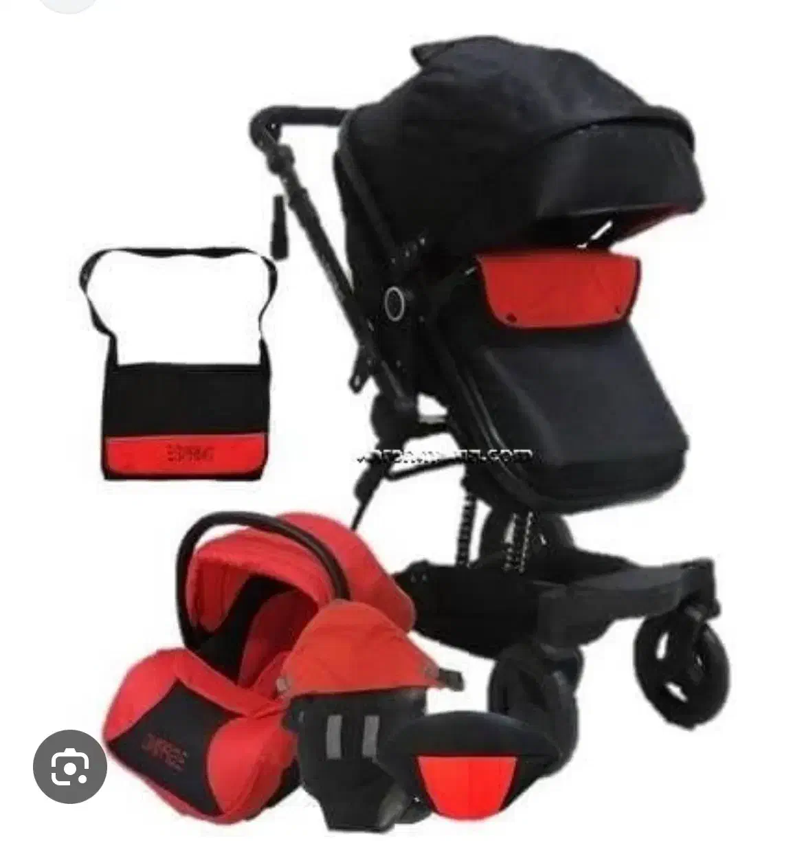 کالسکه کریر و ساک اسپیرینگ در حد نو|کالسکه و لوازم جانبی|ری, شهرری|دیوار