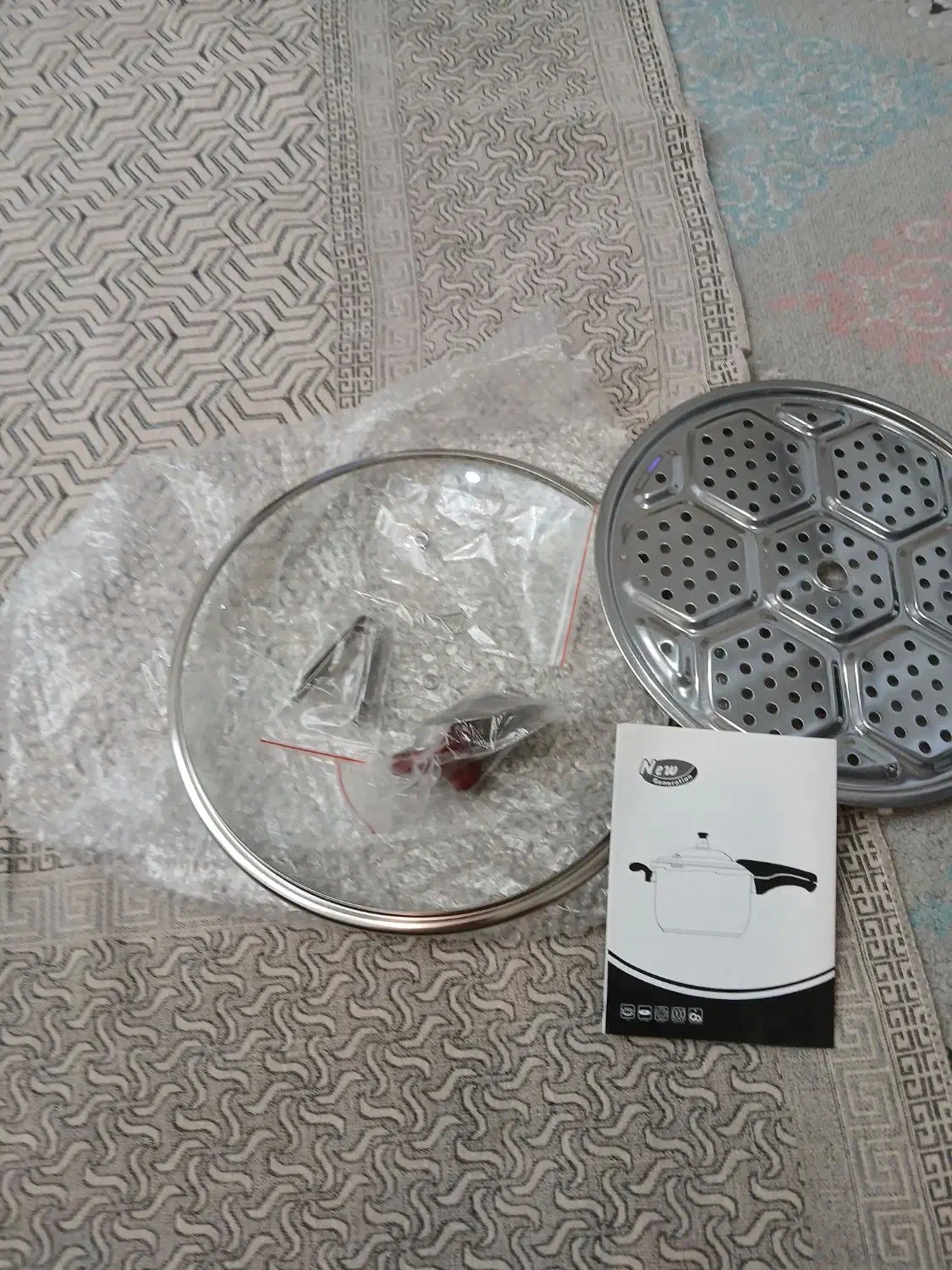 زودپز با درب شیشه سینی بخار پز دفترچه راهنما|ظروف پخت‌وپز|کرمانشاه, |دیوار