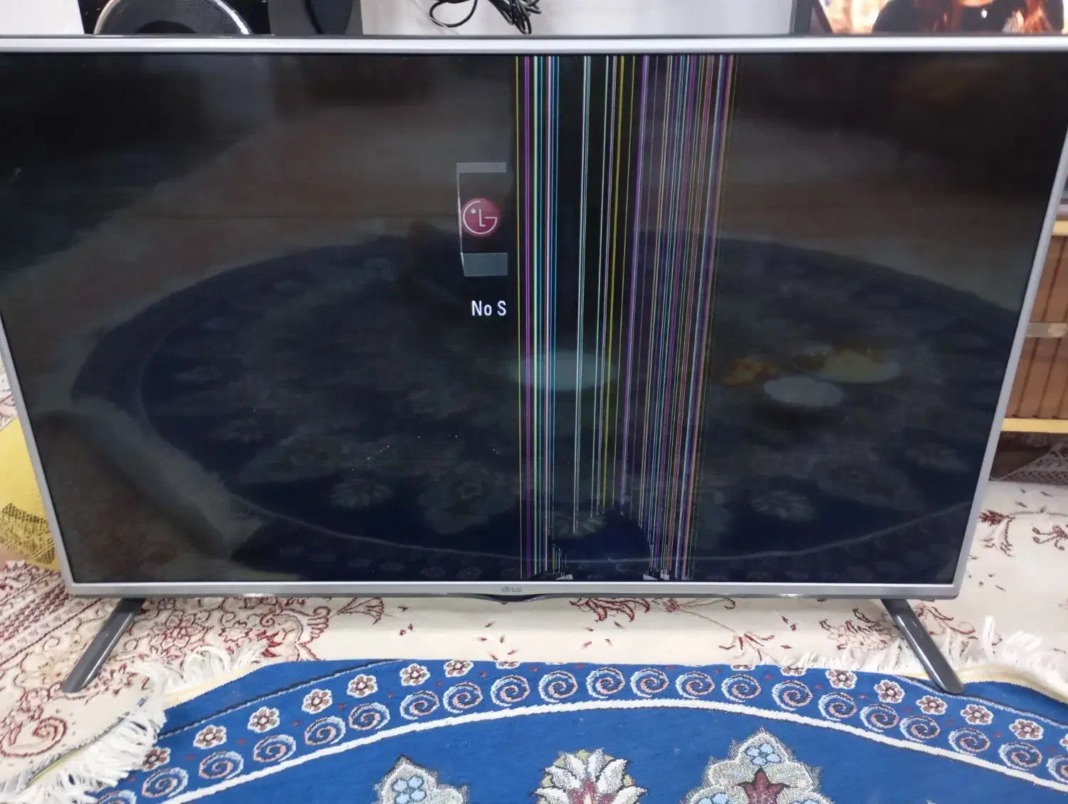 تلویزیون جی پلاس ۴۳ اینچ|تلویزیون و پروژکتور|میبد, |دیوار