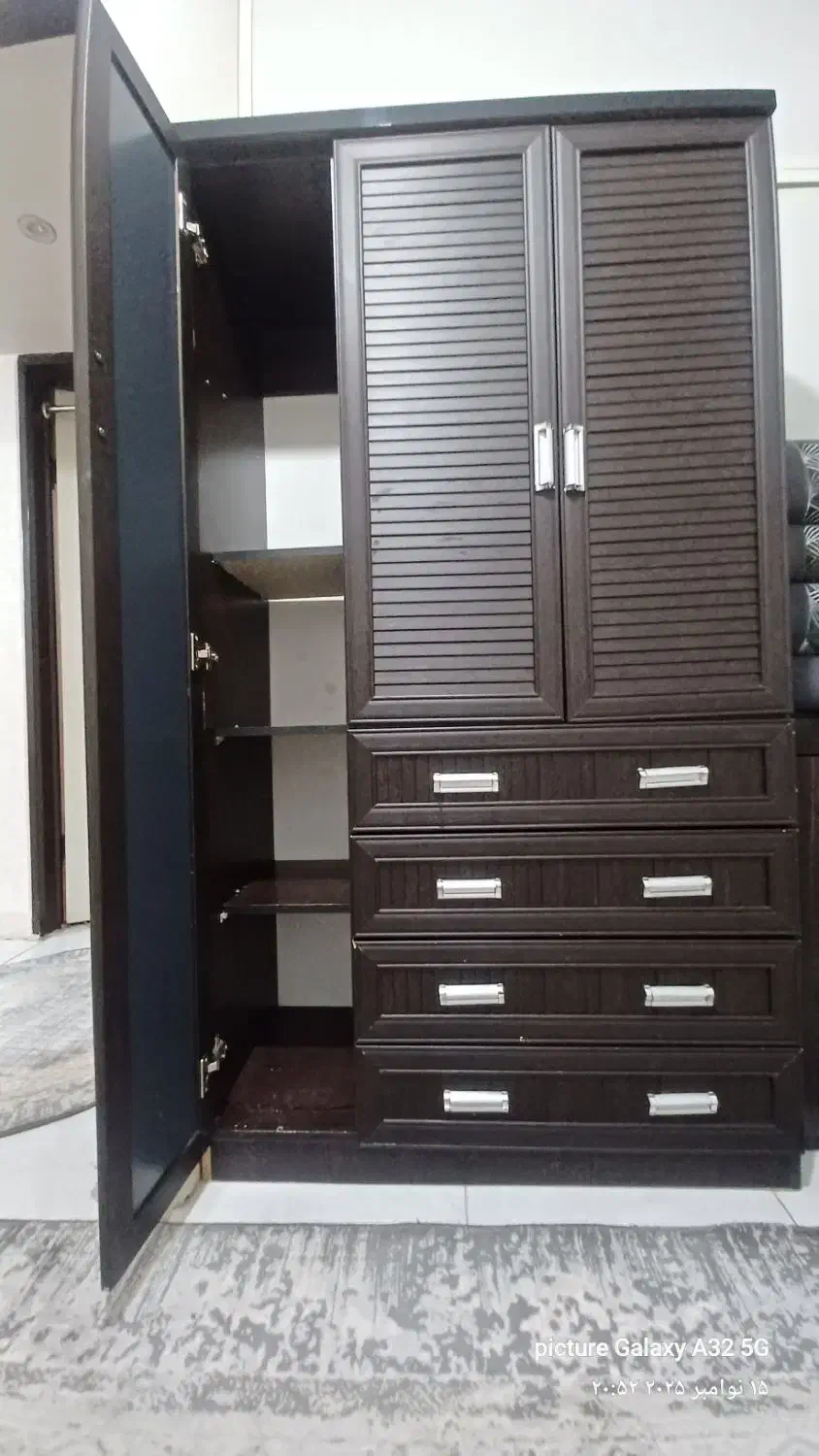 کمدلباس|جاکفشی، کمد، دراور|هشتگرد, هشتگرد قدیم|دیوار