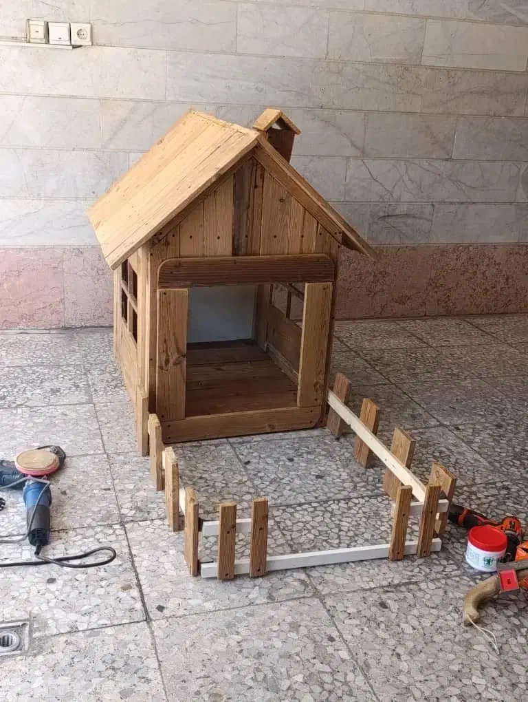 کلبه چوبی حیوان خانگی|لوازم جانبی حیوانات|تهران, جنت‌آباد جنوبی|دیوار