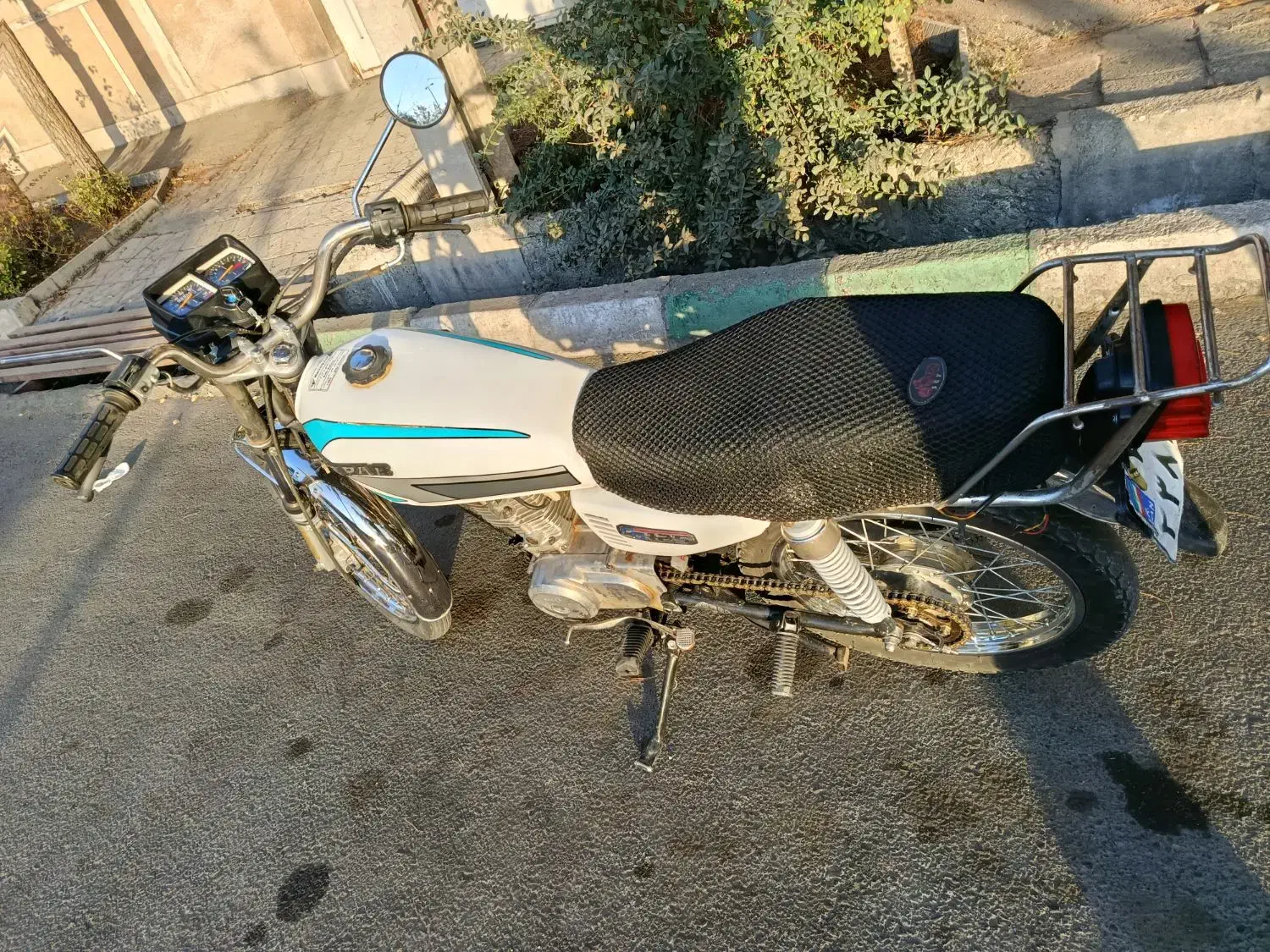 موتور هندا ۱۲۵ مزایده پلاک ملی تمیز|موتورسیکلت|کرج, چهارصد دستگاه|دیوار